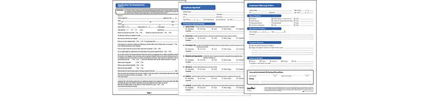 Human Resources Forms